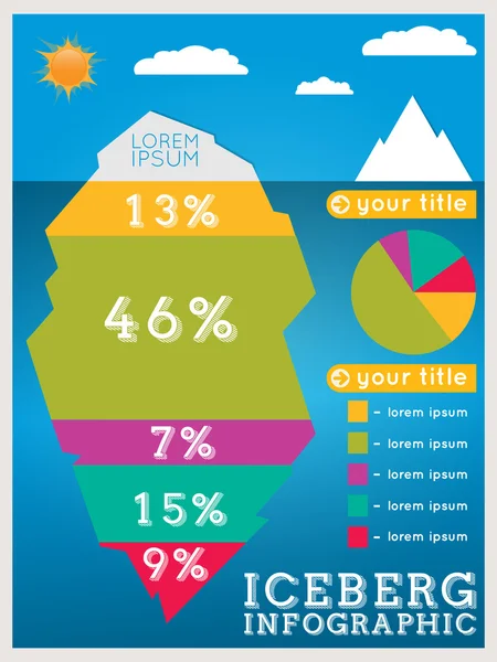 buzdağı Infographic şablonu