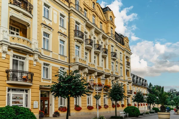 Frantiskovy Lazne Czech Republic August 2021 Lovely Spa Town West — Stock Photo, Image