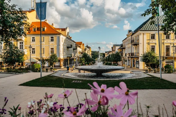 Frantiskovy Lazne Czech Republic August 2021 Lovely Spa Town West — Stock Photo, Image
