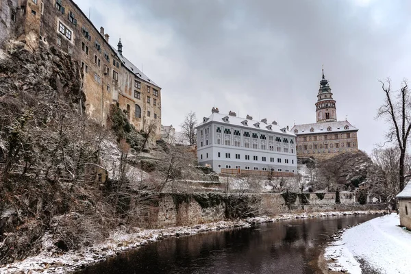 Cesky Krumlov República Checa Famosa Cidade Medieval Checa Com Castelo — Fotografia de Stock