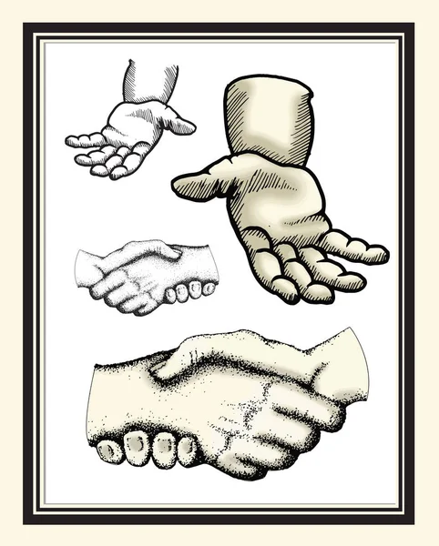 Рука ілюстрацій — стоковий вектор
