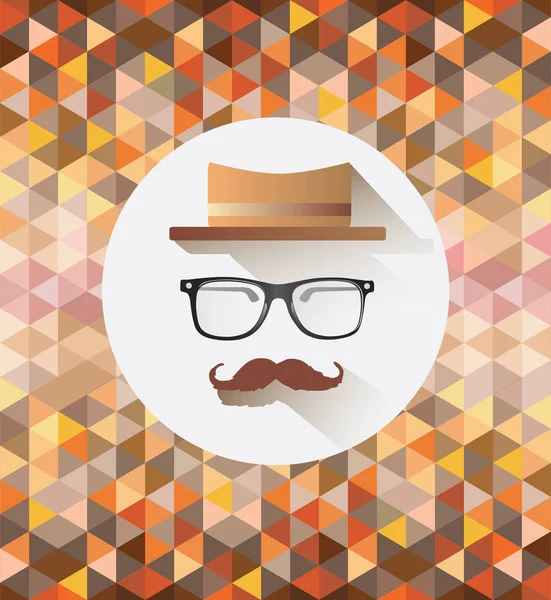 Accessoires Hipster — Image vectorielle