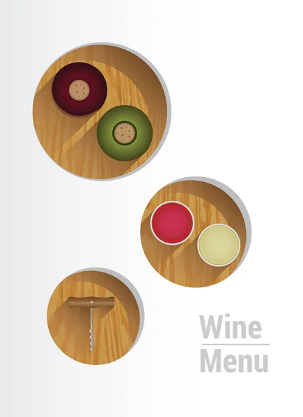 ไวน์ เมนู — ภาพเวกเตอร์สต็อก