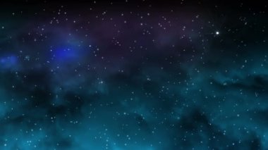 Parlayan yıldızların üzerinde yılan balığı metni animasyonu. film, sinematografi ve eğlence konsepti dijital olarak oluşturulmuş video