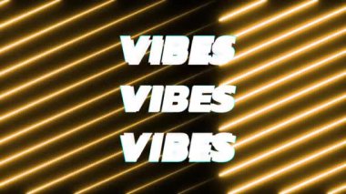 Kahverengi arkaplanda parlayan köşegenler üzerinden beyaz metindeki titreşimlerin animasyonu. dijital arayüz ve sosyal medya mesajlaşma kavramı dijital olarak oluşturulmuş video.