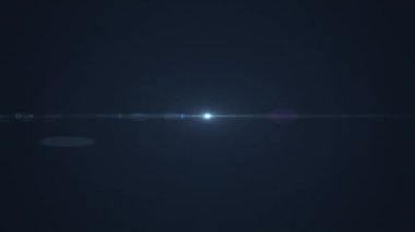 Mavi arkaplana karşı ışığın dijital animasyonu. doku ve tasarım ile teknoloji arkaplanı