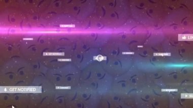 Akıllı telefon kullanan adamın sosyal medya simgelerinin animasyonu. küresel sosyal medya, ağ oluşturma ve iletişim konsepti dijital olarak oluşturulmuş video.