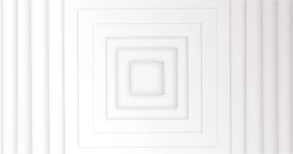 Изображение Нескольких Белых Квадратов Движущихся Формировании Гипнотическом Движении Бесшовном Цикле — стоковое фото