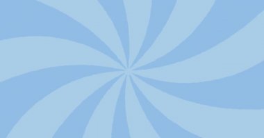 Dünya gününün animasyonu ve spiral mavi arka planda el ele tutuşan dünya. çevre, sürdürülebilirlik, ekoloji, yenilenebilir enerji, küresel ısınma ve iklim değişikliği farkındalığı.