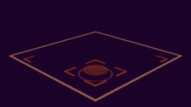 Koyu arkaplandaki renkli hareketli grafikler üzerine dövüş metninin animasyonu. Video oyunu, eğlence ve dijital arayüz kavramı dijital olarak oluşturuldu.