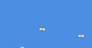 Mavi arka planda düşen emojilerin animasyonu. Sosyal medya ve iletişim konsepti dijital olarak oluşturulmuş video.