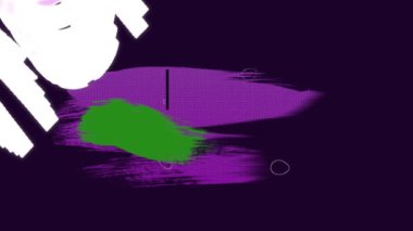 Koyu arkaplanda hareketli grafiklerin yüksek skorun animasyonu. Video oyunu, eğlence ve dijital arayüz kavramı dijital olarak oluşturuldu.