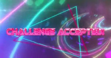 Hareketli dijital tünel üzerinden meydan okumanın animasyonu kabul edildi. Video oyunu, eğlence ve dijital arayüz kavramı dijital olarak oluşturuldu.