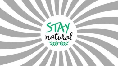 Hareket eden gri ve beyaz arka planda doğal kalmanın animasyonu. çevre, sürdürülebilirlik, ekoloji, yenilenebilir enerji, küresel ısınma ve iklim değişikliği farkındalığı.