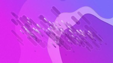 Mor dalganın üzerindeki ışık izlerinin animasyonu. renk, hareket ve enerji arkaplan kavramı, dijital olarak oluşturulmuş video.