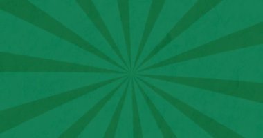 Dönen yeşil arka plan ve ampulle Dünya Günü animasyonu. çevre, sürdürülebilirlik, ekoloji, yenilenebilir enerji, küresel ısınma ve iklim değişikliği farkındalığı.