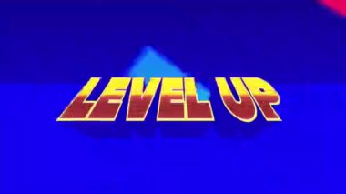 Dijital soyut alanda düzenin canlandırılması. bilgisayar, oyunlar ve teknoloji konsepti dijital olarak oluşturuldu.