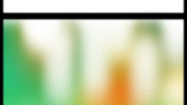 Анимирование Пленочной Катушки Цветном Цифровом Фоне Концепция Цвета Движения Кинематографии — стоковое видео
