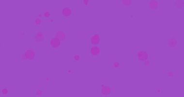 Göğüs kanseri farkındalığı metninin animasyonu. Mor arka planda ışık noktaları var. Göğüs kanseri pozitif farkındalık kampanyası konsepti dijital olarak üretildi.
