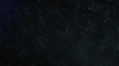 Siyah arkaplanda beyaz hareketli noktaların animasyonu. Sosyal medya ve iletişim arayüzü kavramı dijital olarak oluşturulmuş video.