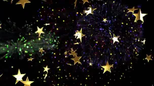 별들의 애니메이션 컨셉트 디지털 비디오 — 비디오