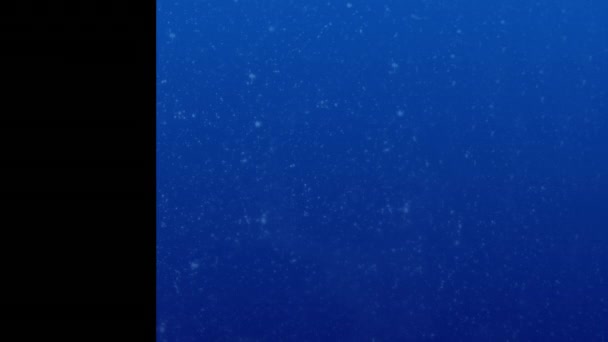 青い背景に波のテキストのアニメーション ソーシャルメディアと通信インターフェースの概念デジタル生成されたビデオ — ストック動画