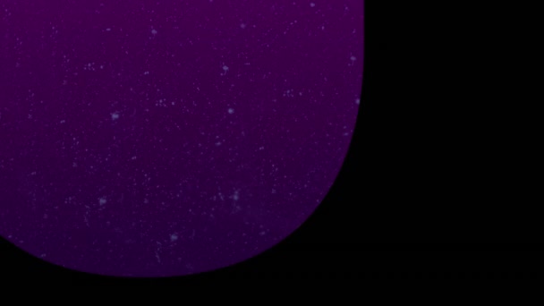 紫色の背景にファンクテキストのアニメーション ソーシャルメディアと通信インターフェースの概念デジタル生成されたビデオ — ストック動画