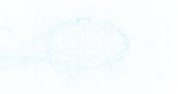 Анимизация Человеческого Мозга Dna Spinning Глобальная Наука Исследования Обработка Данных — стоковое видео