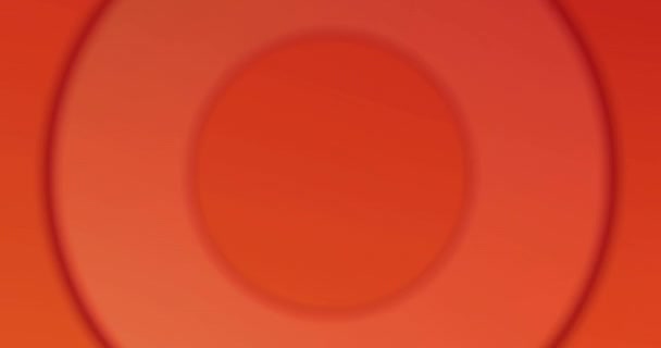 Animace Modré Kabelky Nad Oranžovými Červenými Kruhy Koncepce Módy Sociální — Stock video