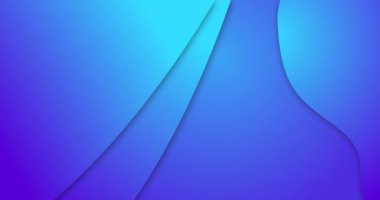 Düz döngü içinde sallanan mavi gradyan çizgilerin animasyonu. renk, model ve hareket konsepti dijital olarak oluşturulmuş video.