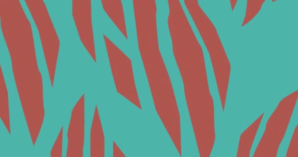 Анімація Модного Тексту Рожевим Над Фіолетовим Абстрактним Візерунком Синьому Фоні — стокове відео
