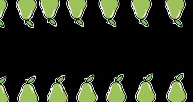 Armut kenarlıklarının vektör görüntüsü fotokopi alanı ile siyah arkaplan karşı karşıya. sağlıklı yiyecek, reklam ve vektör konsepti.