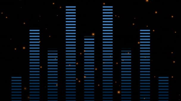 Animation Formes Géométriques Colorées Mouvement Concept Fond Couleur Mouvement Énergie — Video