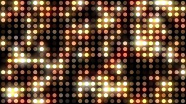 Siyah arka planda şekillerin ve parlayan ışıkların animasyonu. renk, hareket ve enerji arkaplan kavramı, dijital olarak oluşturulmuş video.