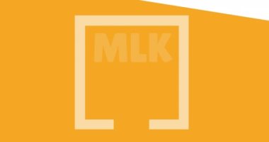 Mutlu Martin Luther King Animasyonu. Kızın silueti üzerinden mesaj. Martin Luther King Günü ve dijital olarak üretilen video konsepti.