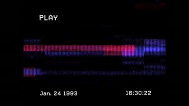 Siyah arka planda hareket eden parazitin animasyonu. veri işleme ve dijital arayüz kavramı dijital olarak oluşturulmuş video.