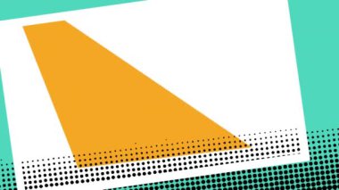 Akıl hocalığı konularının animasyonu renkli şekillerin değişmesi üzerine yazılmış metinler. öğretim ve eğitim kavramı dijital olarak oluşturulmuş video.