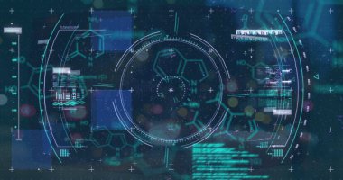 Kapsam taraması ve kimyasal yapısal bileşiklerin resmi arka planda veri işlemesini sağlar.