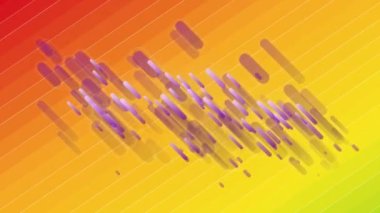Animation of lgbt text over colorful background. lgbtq pride and equality celebration concept digitally generated video.