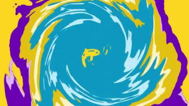 Mavi arka planda kalp şeklindeki küre ve dünya haritasının animasyonu. küresel çevre, yeşil enerji ve dijital arayüz konsepti dijital olarak oluşturulmuş video.