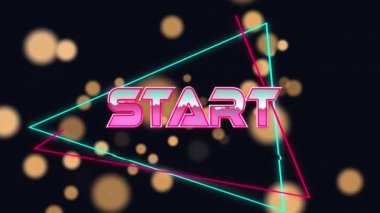 Başlangıç metninin siyah arkaplandaki ışık noktaları üzerinden canlandırılması. Sayısal olarak üretilen metaevren ve sosyal medya kavramı.