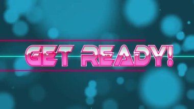 Mavi arkaplandaki ışık noktalarının üzerinden hazır metin animasyonu. Sayısal olarak üretilen metaevren ve sosyal medya kavramı.