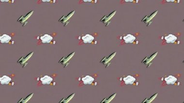 Çizgi roman 5 seçenekleri çizgi roman ses efekti metinleriyle çoklu komik konuşma baloncukları üzerinde metin animasyonu. çizgi roman ve sosyal medya konsepti dijital olarak oluşturulmuş video.