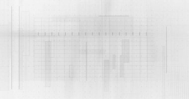 Beyaz arka planda istatistik ve finansal veri işleme resimleri. küresel iş, finans, bağlantılar ve dijital arayüz konsepti dijital olarak oluşturulmuş görüntü.