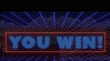 Animasyon, metni arka planda mavi harflerle kazandı. Video oyunu, metaevren ve iletişim konsepti dijital olarak oluşturuldu.