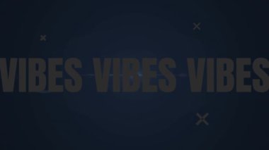 Titreşimlerin animasyonu siyah arkaplandaki ışık izleri üzerinden yazılıyor. Sosyal medya ve teknoloji konsepti dijital olarak oluşturulmuş video.