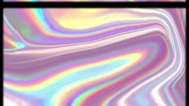 Animación Círculos Coloridos Formas Líneas Fondo Abstracto Patrón Color Movimiento — Vídeo de stock