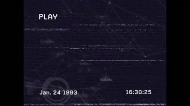 Siyah arkaplanda veri işleme animasyonu. Sosyal medya ve iletişim arayüzü kavramı dijital olarak oluşturulmuş video.