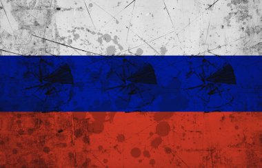 Duvardaki Rus bayrağının tam kare görüntüsü. değiştirilmemiş, Rusya bayrağı, arka planlar, desen, bayrak, kimlik, politika ve ulusal bayrak.