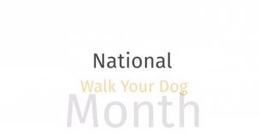 Ulusal animasyon köpek ayı metninizde kemik, köpek ve kâse çizimleri var. Köpek sahipliğini ve sadakat kavramını dijital olarak oluşturulmuş videoya aktarın.